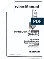 B.Braun - Bomba de Infusão - Infusomat Secura_Service Manual