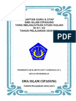 Daftar Guru Yang Melanjutkan Studi Belajar Di S1 S2 Sma Cipasung