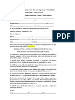 Autodichiarazione - 29 - 06 - 20