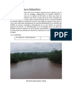 Estudio de La Morfología y La Dinamica Fluvial Del Rio Saposoa