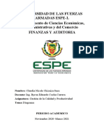 UAFE-ESPE Finanzas y Auditoria Diagrama