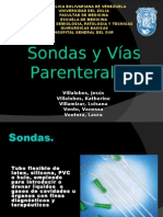 Via Parenteral y Sondas