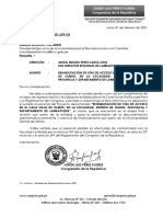 Ofic. 0724 a Rcc - Pedido de Información Sobre Proyecto Valle Viejo de Olmos