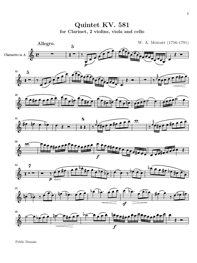 Mozart Quintet Orchestras Classical Music