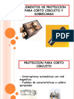 ELEMENTOS DE PROTECCION CONTRA CIRCUITO Y SOBRECARGA