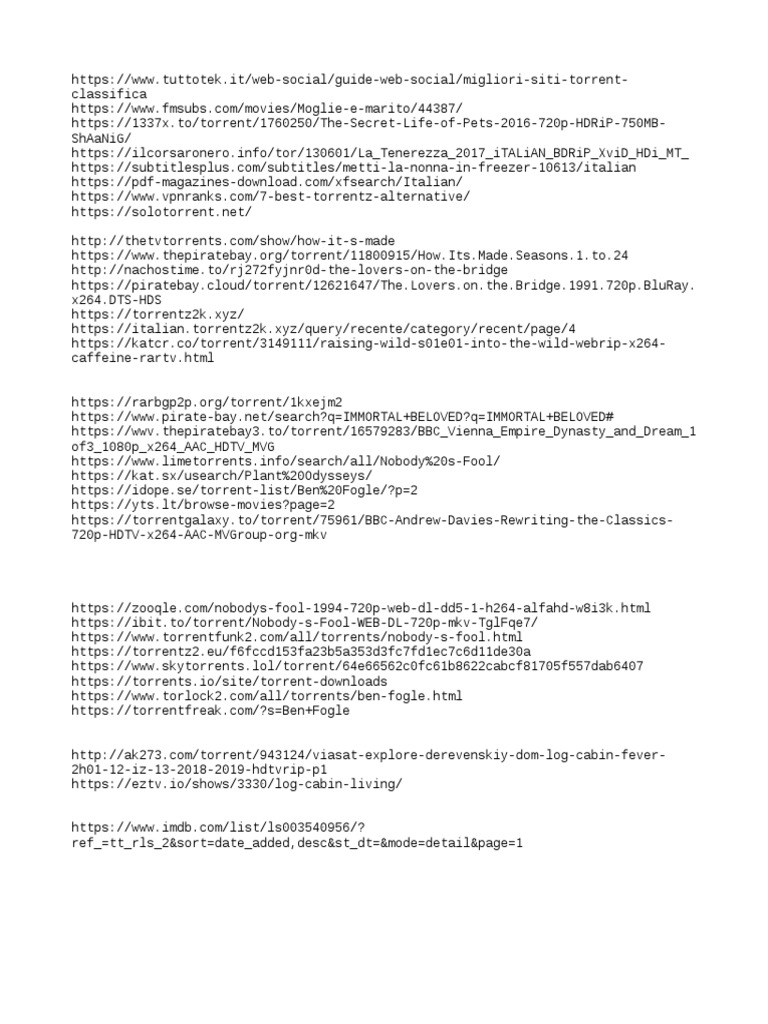 Torrente | PDF