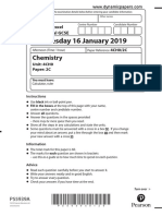 2019-Jan - Paper 2 Chemistry OL EDEXCL