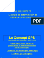 Le Concept GPS - Exemple de Détermination de Tolérance de Localisation