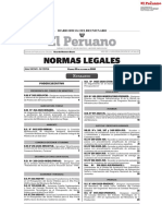 Normas Legales Año XXXVII - Nº 15704 - 30-10-2020