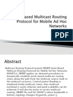 A Zone Based Multicast Routing Protocol For Mobile