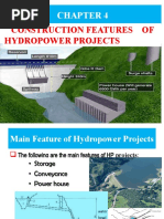 Construction Features of Hydropower Projects