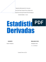 Trabajo de Estadistica (Unidad III)