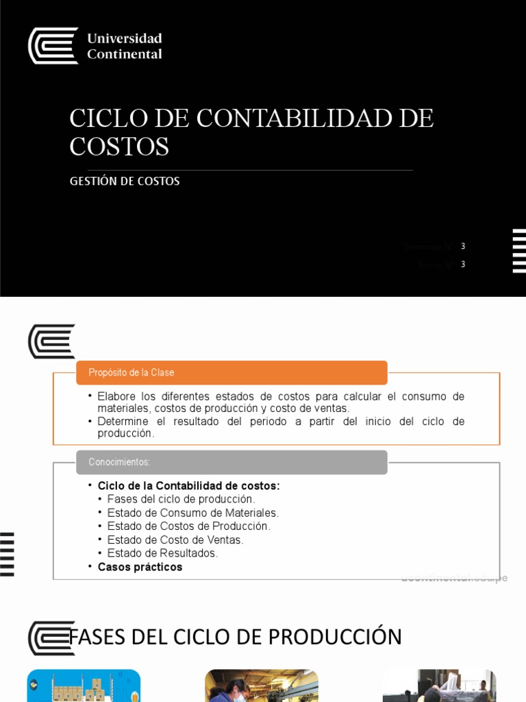 03 Ciclo de Costos y Material Directo | PDF | Inventario | Costo