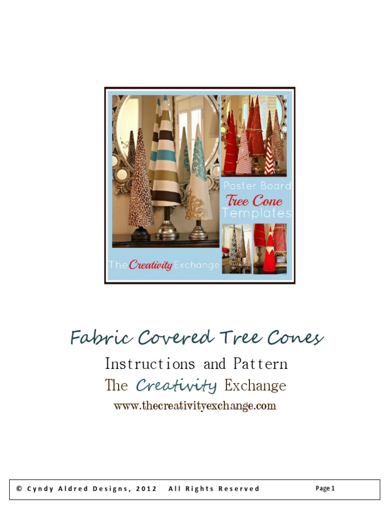 Fabric Covered Tree Cones | PDF | Nature