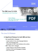 The IBM Java 5.0 SDK: Introduction and Overview