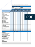 Formato Inspección Preo Taladro - Rotomartillo