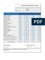 Formato Inspección Preoperacional Arnes