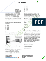 HV - Lista de Matemática Financeira 