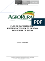 Plan de Capacitacion Agrorural