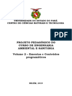 Projeto Pedagogico Do Curso de Engenharia Ambiental e Sanitaria 2019 Vol.2
