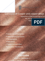 Corrosion of Copper and Copper Alloys