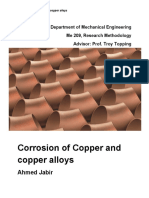 Corrosion of Copper and Copper Alloys: Ahmed Jabir