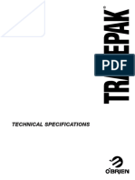Contenido Tracepak Technical Specs