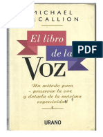 MCCALLION, M. - El Libro de La Voz