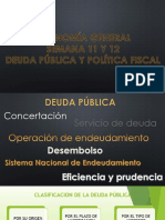 Semana 12 Deuda Pública - Política Fiscal