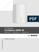 Bosch Condens 3000 W BA CerapurSmart Kezelesi Utasitas