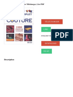 Guide Complet de La Couture Télécharger, Lire PDF
