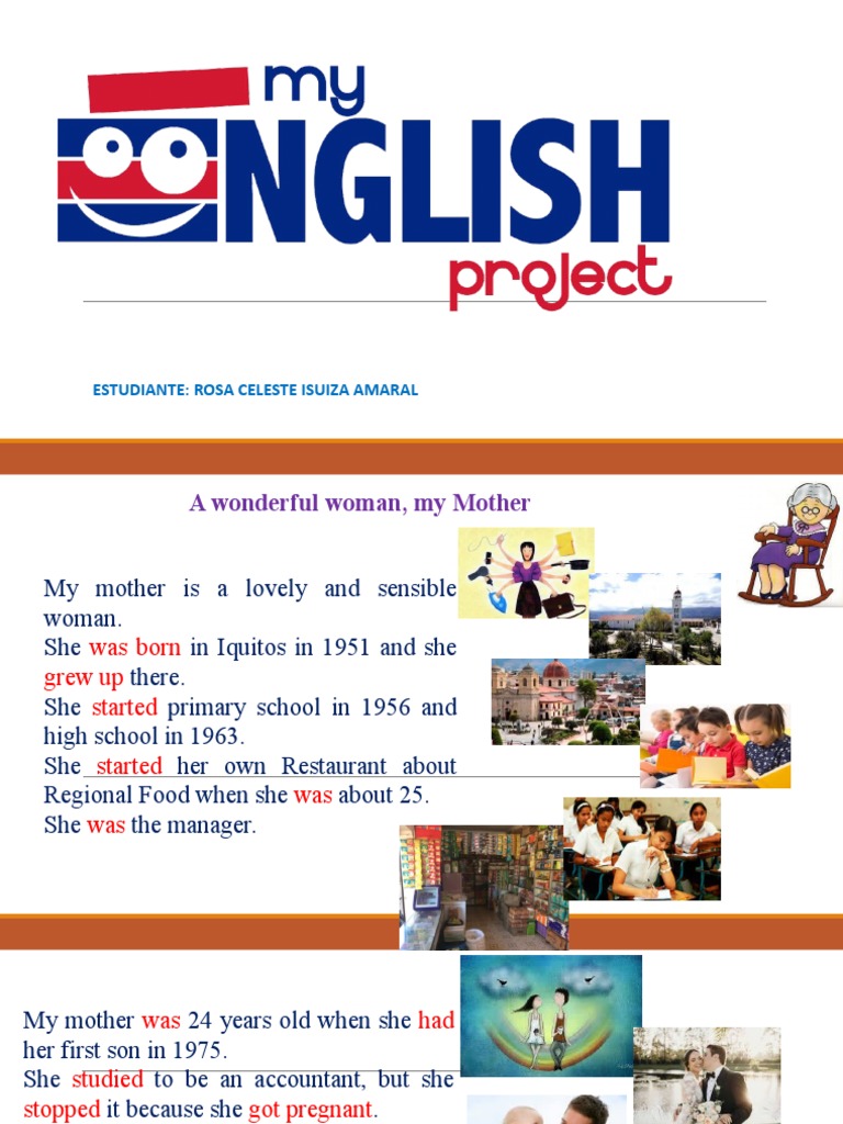 MY ENGLISH PROYECT-Rosa | PDF