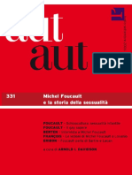 Aut Aut Foucault e La Storia Della Sessualita