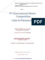 9th International Music Competition Citt Di Palmanova