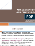 MBO Presentation: Management by Objectives