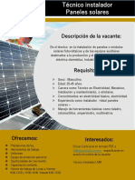 Vacante Tec. Inst. LMM