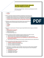 SOAL SKB ANALIS PERDAGANGAN II - Kunci