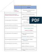 C1-2021. Planificación Por Módulos y Semanas Redacción Castellana