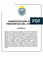 Constitucion Provincial Chubut