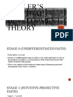 GRP 6 - Fowlers Theory