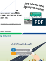 Program Jaminan Kesehatan Nasional-Kartu Indonesia Sehat (JKN-KIS)