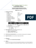 Silabo Virtual FISICA II Curso General