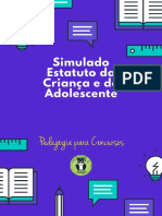 Simulado Estatuto Da Criança e Do Adolescente - Blog Pedagogia Para Concursos