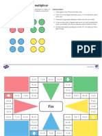 Ludo de Las Tablas de Multiplicar Juego de Mesa