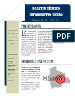 01 Boletin Sismico Informativo Enero 2021