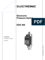 Electronic Pressure Switch: User Manual