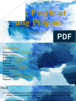 Ang Prayle at Ang Pilipino