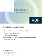 Metabolisme Karbohidrat Ii