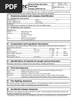 MSDS AFFF 6% UL (Foam)