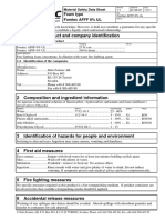 MSDS AFFF 6% UL (Foam)